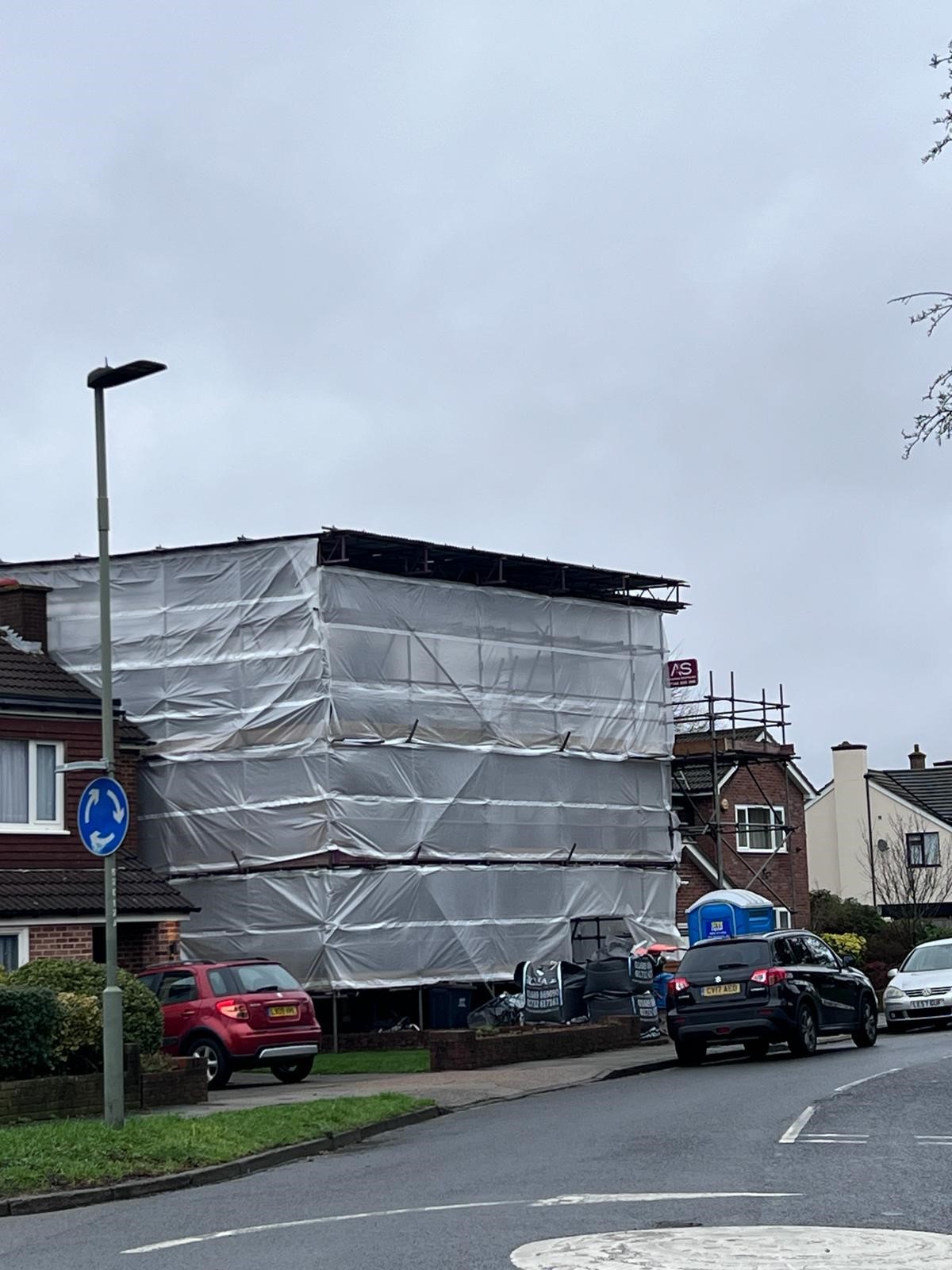 Temporary Roof